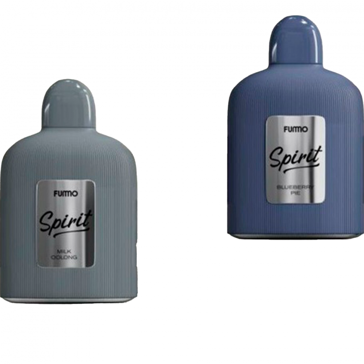 (М) Одноразовая электронная сигарета Fummo Spirit 7000 - Кислое Яблоко